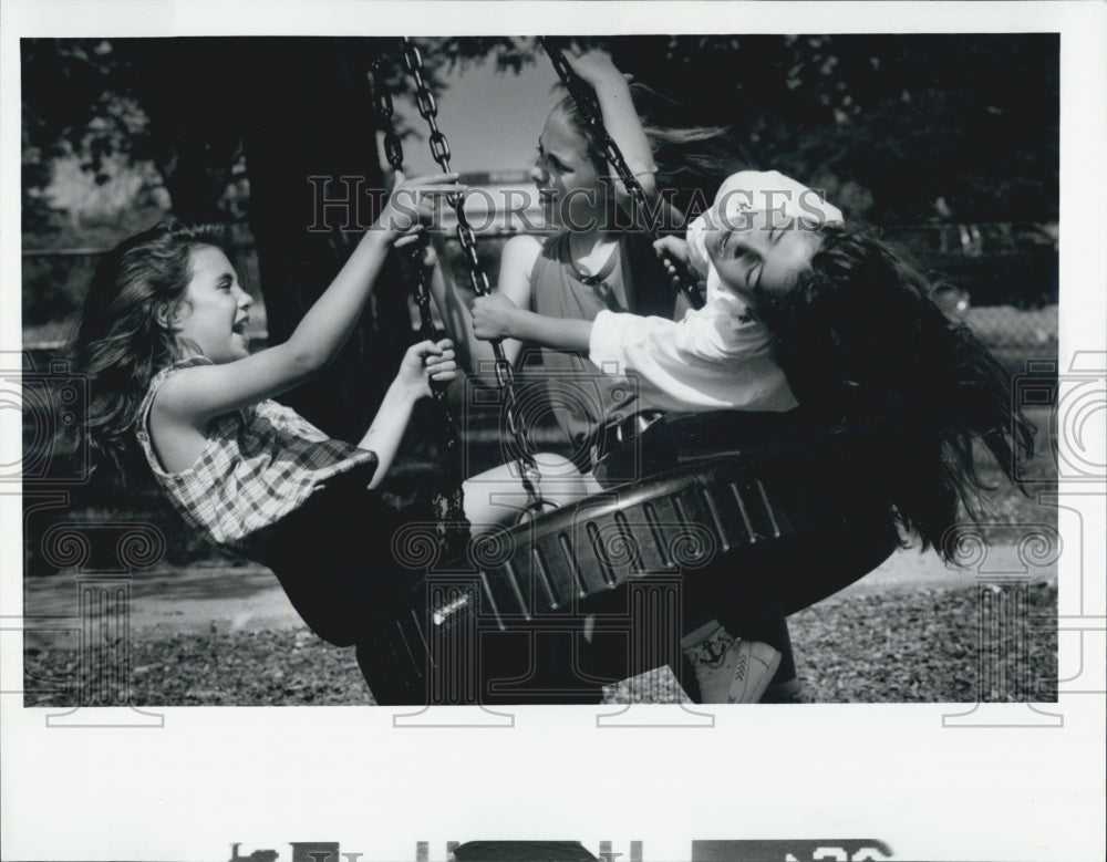 1994 Press Photo DeJulio Playlot Chicago - Historic Images