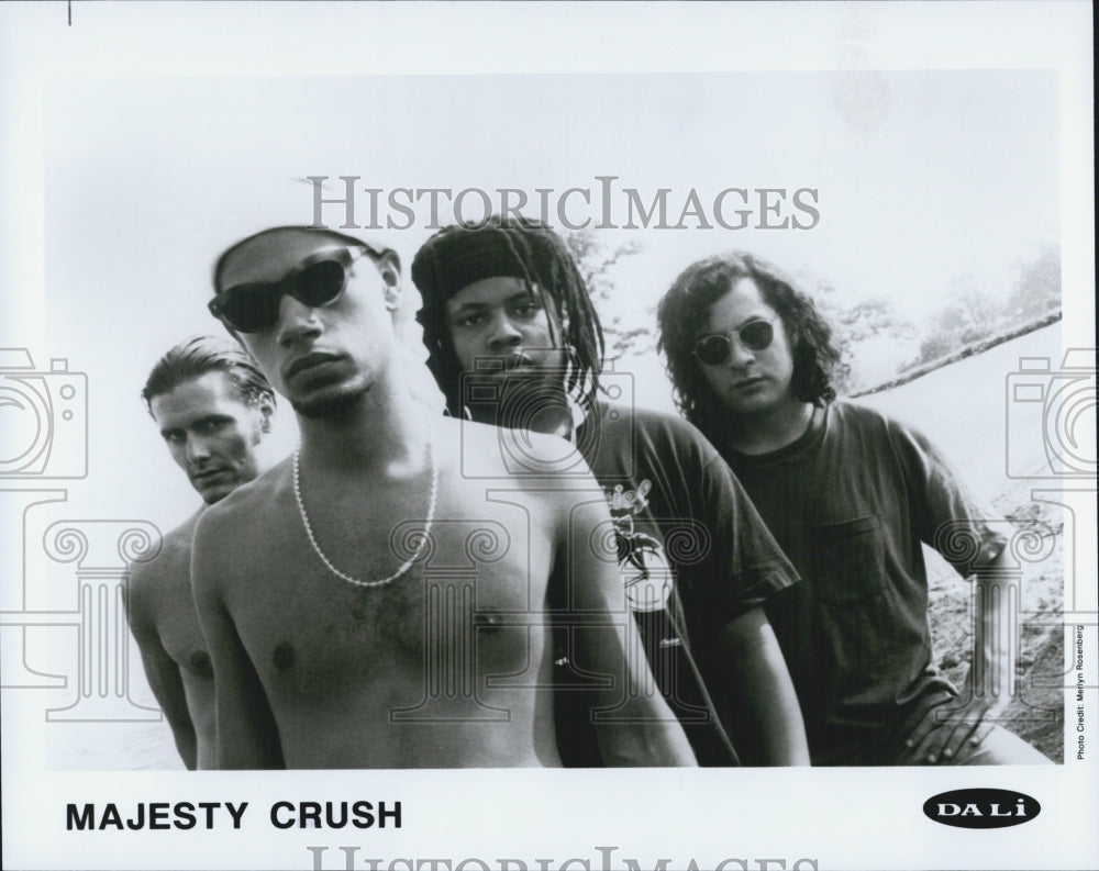 1993 Press Photo Majesty Crush Musicians - Historic Images