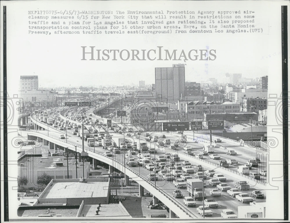 1973 New York City Aerial View - Historic Images