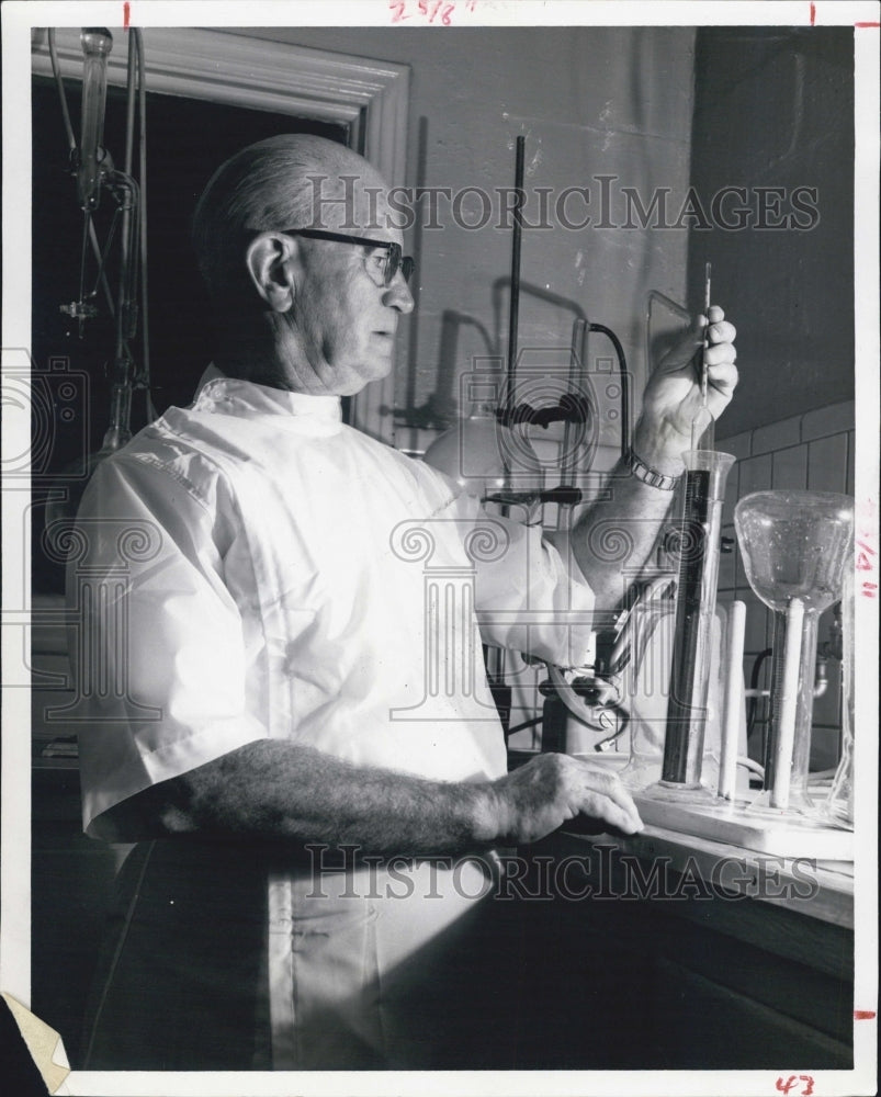 1960 Dr. H. S. Malone Retired Physician - Historic Images