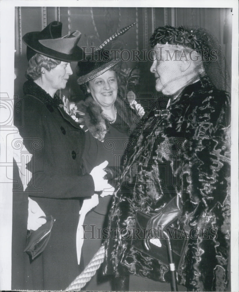 1941 Lady Halifax And Mrs. James Roosevelt Mother Of FDR - Historic Images