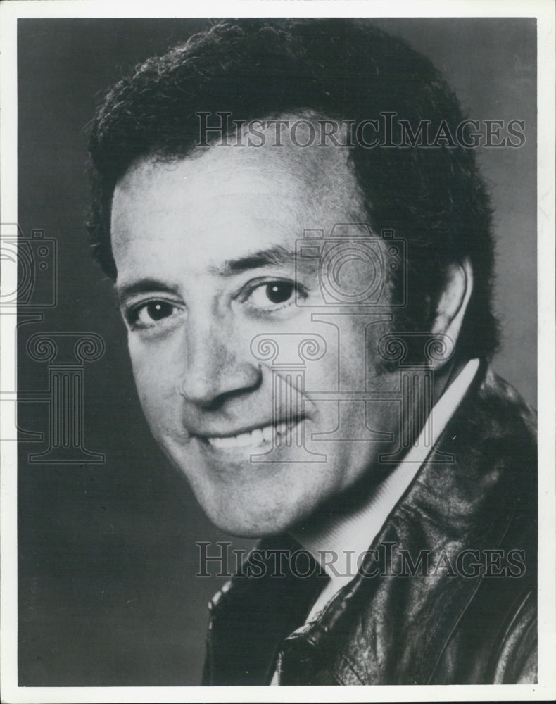 1987 Press Photo Vic Damone Entertainer Singer - Historic Images