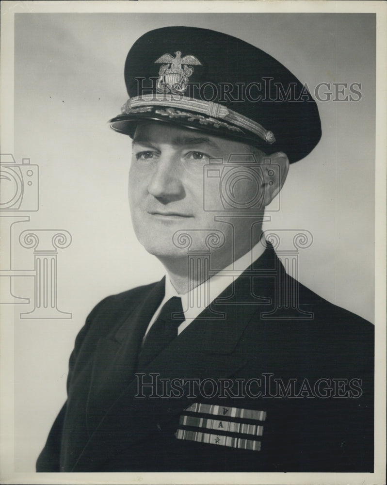 1951 Capt. J. B. Stefanac Havelford,  Navy officer. - Historic Images
