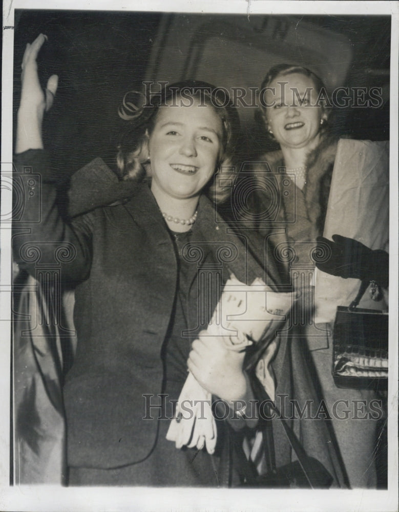 1950 Press Photo Shannon Douglas Daughter Of US Ambassador To Great Britain - Historic Images