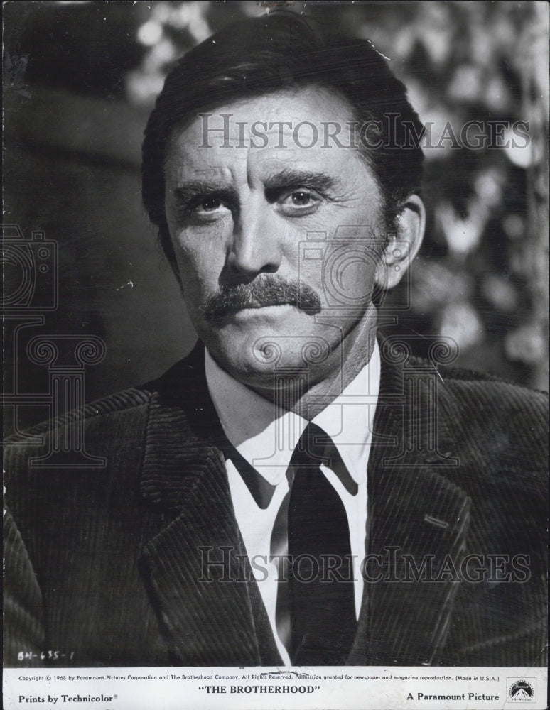 1969 The Brotherhood Actor Kirk Douglas - Historic Images