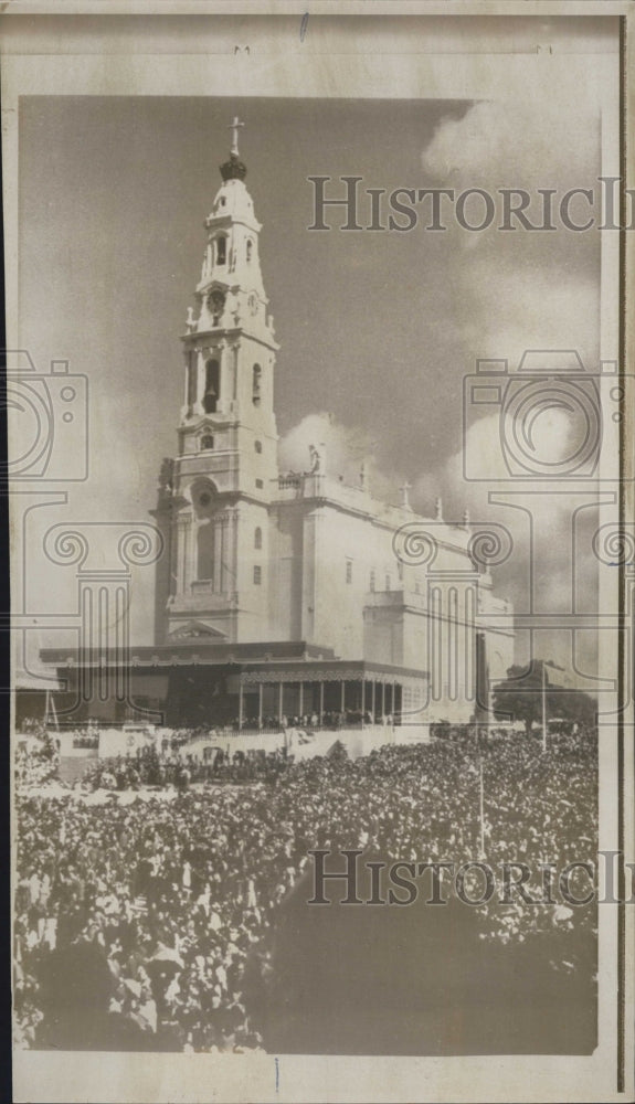 1967 Fatima Church Porgugal - Historic Images