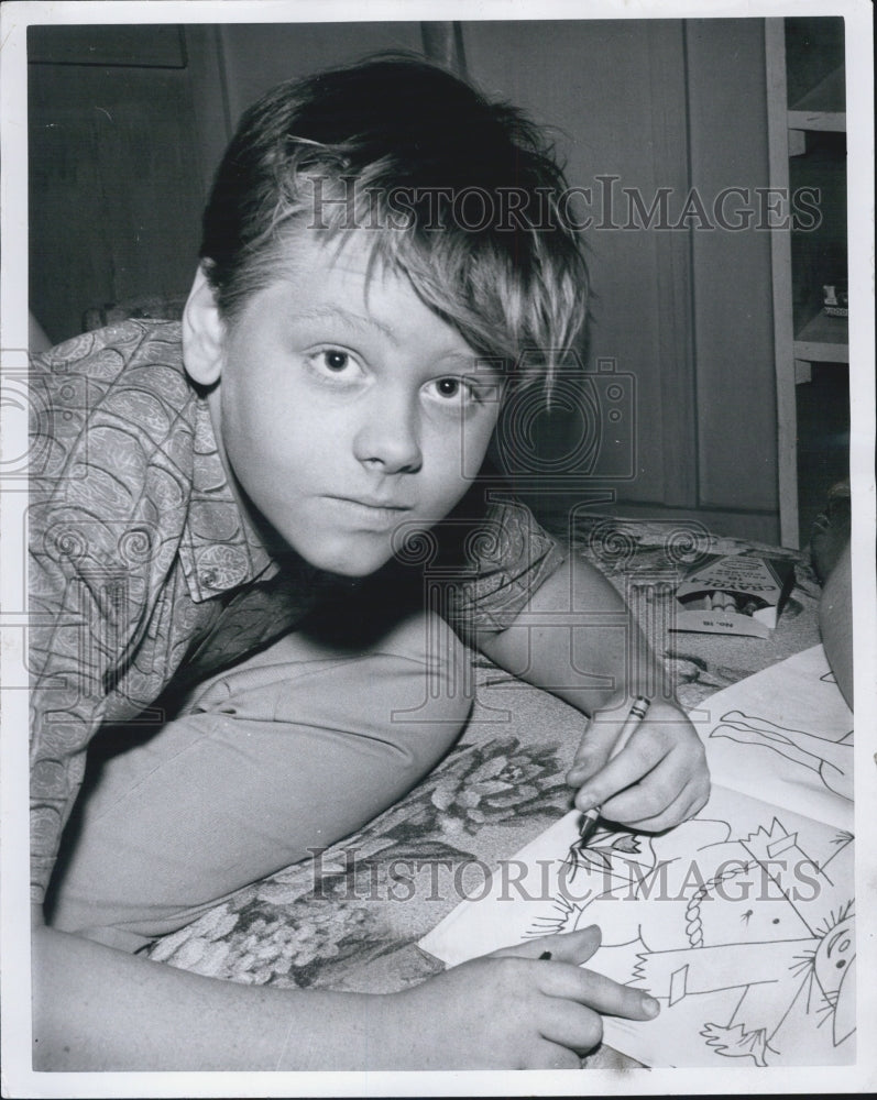 1961 Press Photo Timothy Rooney Actor Room For One More - Historic Images