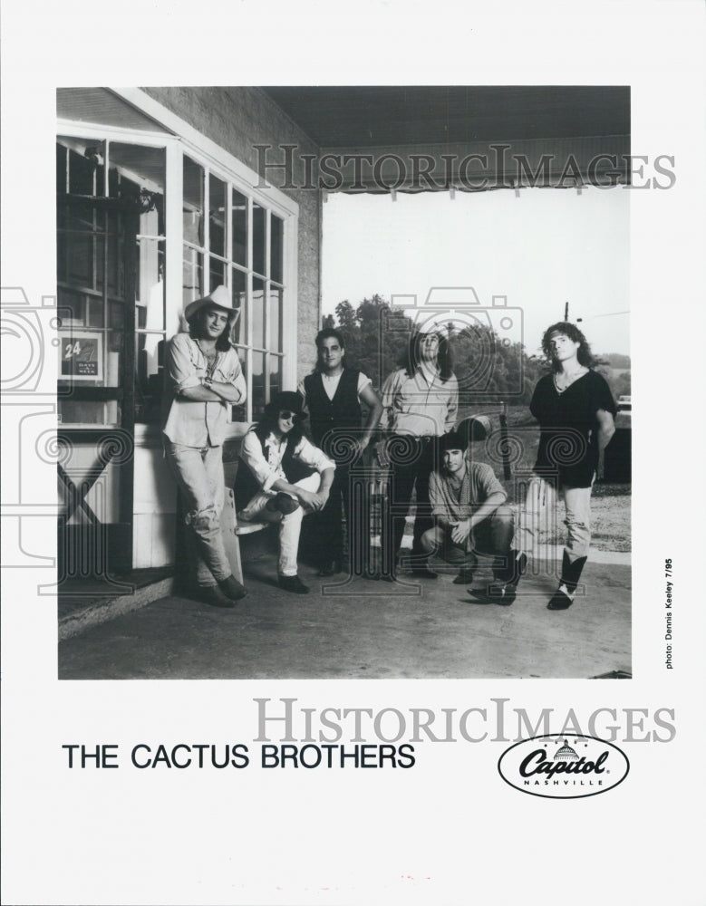 1995 Press Photo The Cactus Brothers/Singers/Entertainers - Historic Images