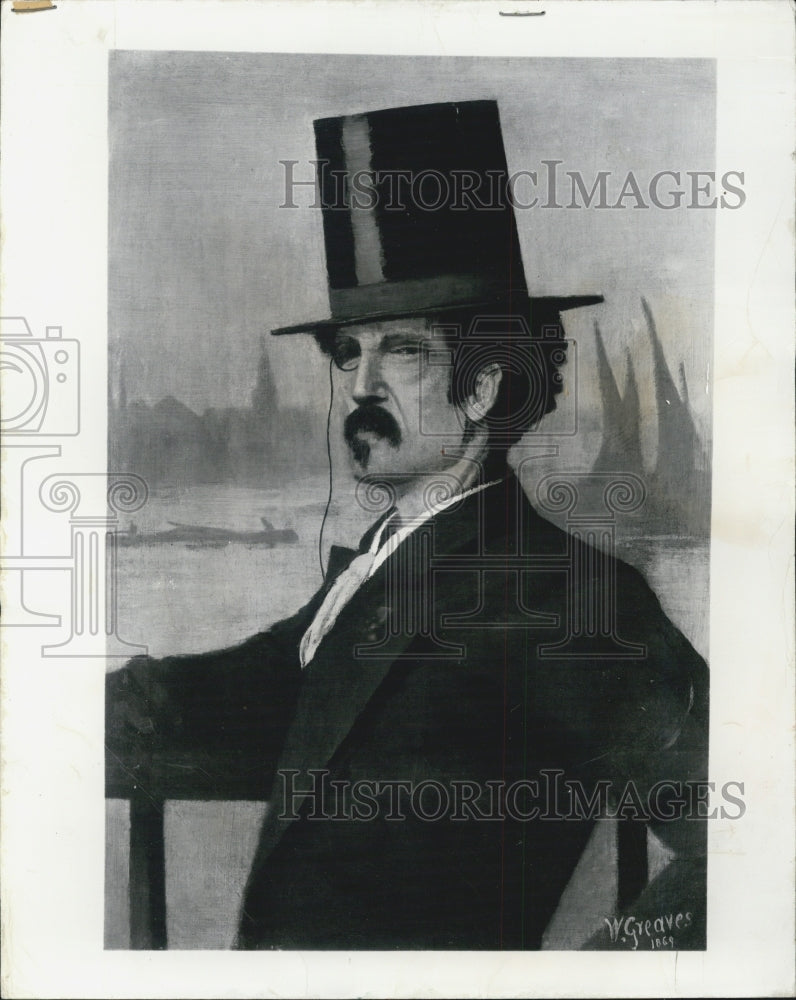 1958 James McNeill Whistler Walter Greaves - Historic Images