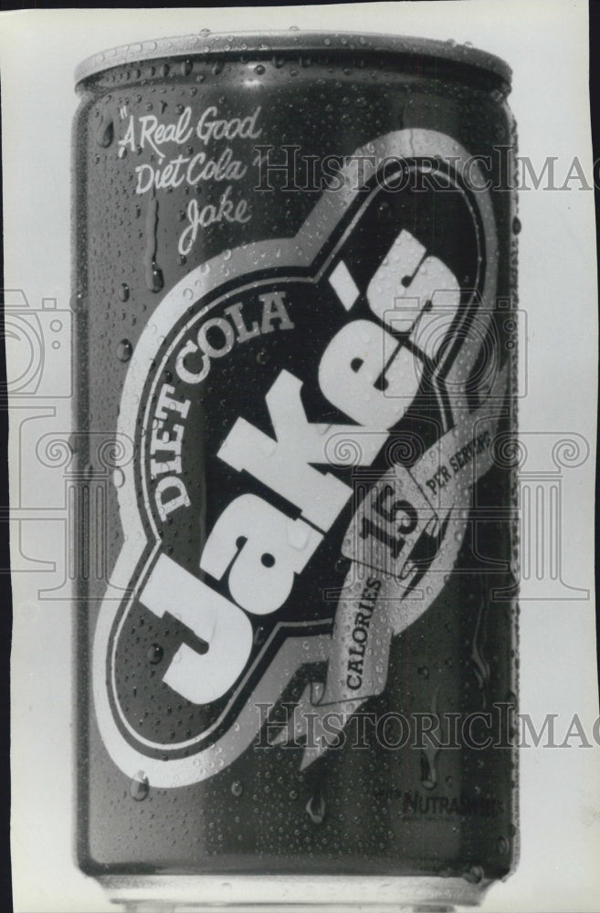 1987 Press Photo Jake&#39;s Diet Cola - Historic Images