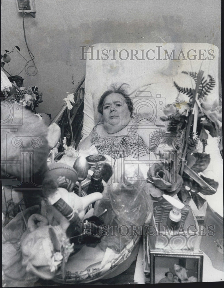 1984 Press Photo Louise Miller Robbed - Historic Images