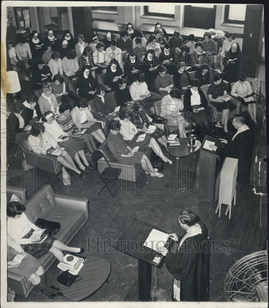 1965 Rabbi Herman E. Schaalman Temple Emanuel - Historic Images