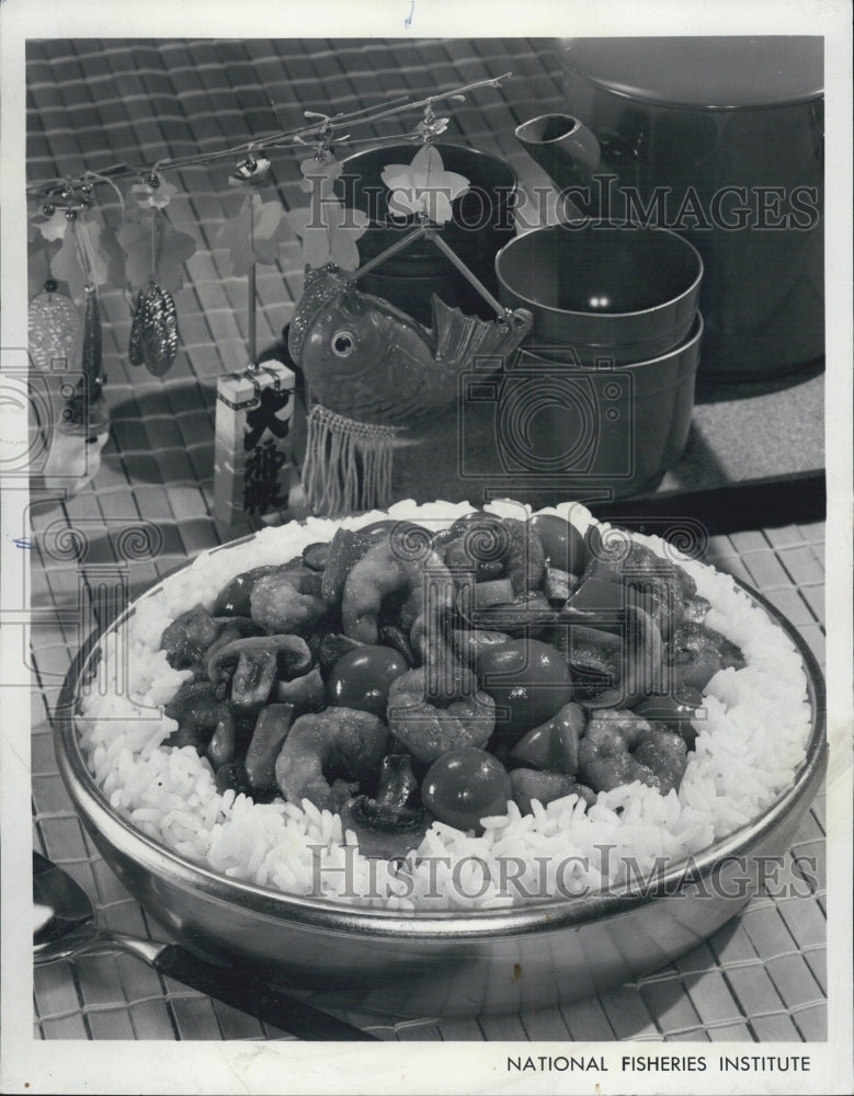 1967 Shrimp Canton Is A Great Supper Dish Easy And Quick To Prepare - Historic Images