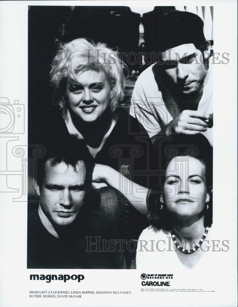 Press Photo Magnapop in a black and white version. - Historic Images