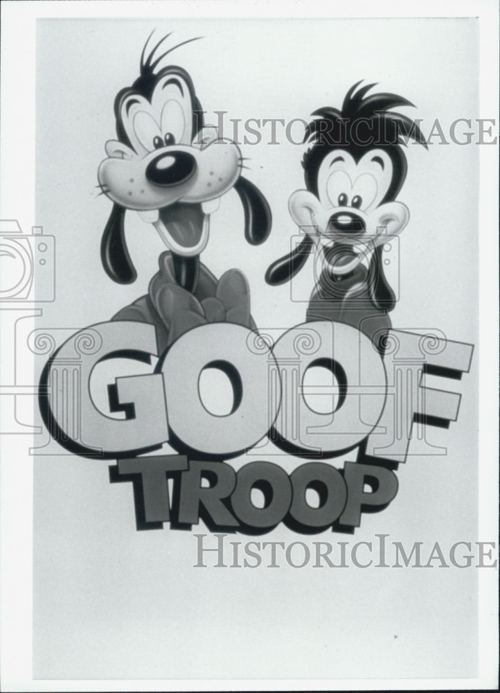 1993 Press Photo Famous Cartoon The Goof Troup - Historic Images