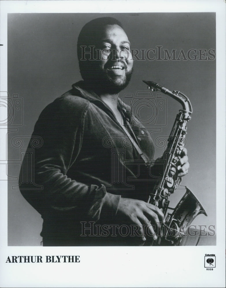 1984 Press Photo Arthur Blythe Saxophone - Historic Images