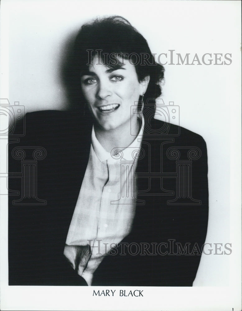 1988 Press Photo Mary Black - Historic Images