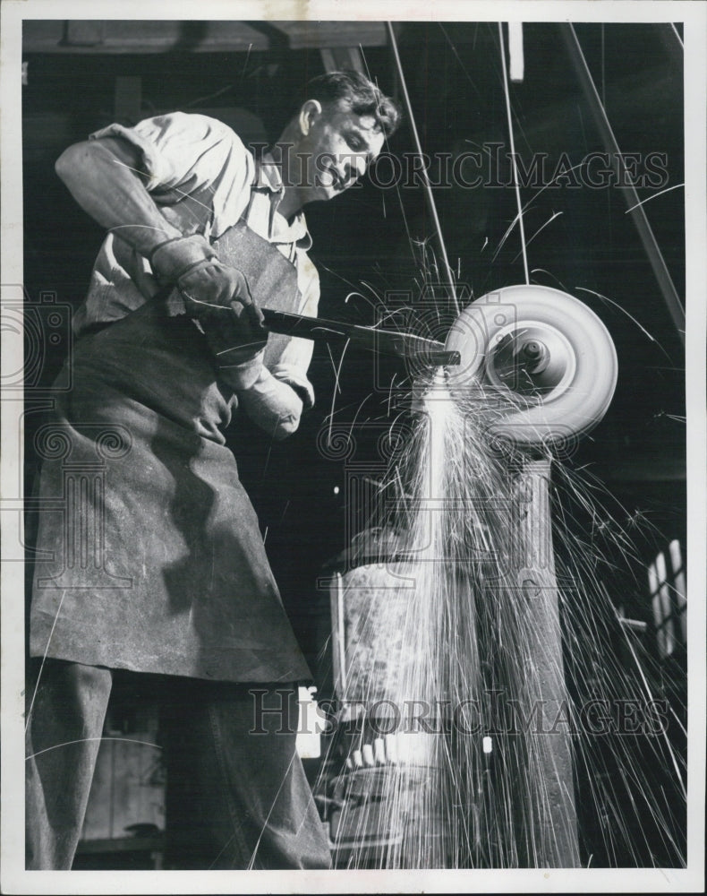 1952 Blacksmith&#39;s Sparkler - Historic Images