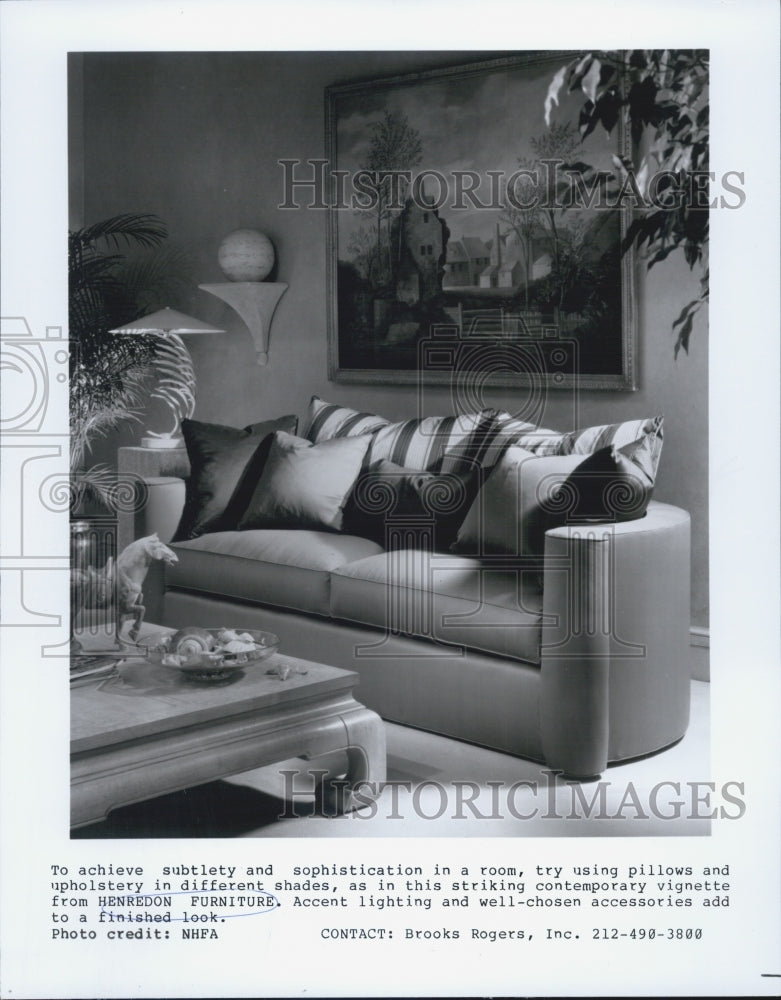 1992 Press Photo Hendredon Furniture - Historic Images