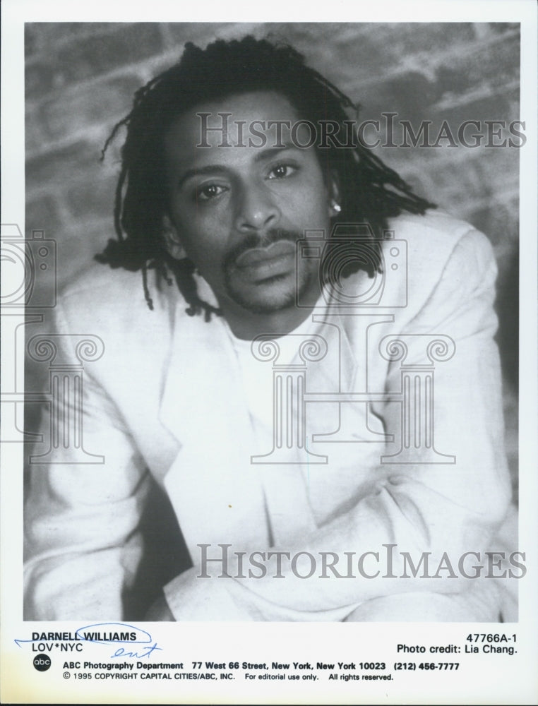 2001 Press Photo Darnell Williams, entertainer - Historic Images