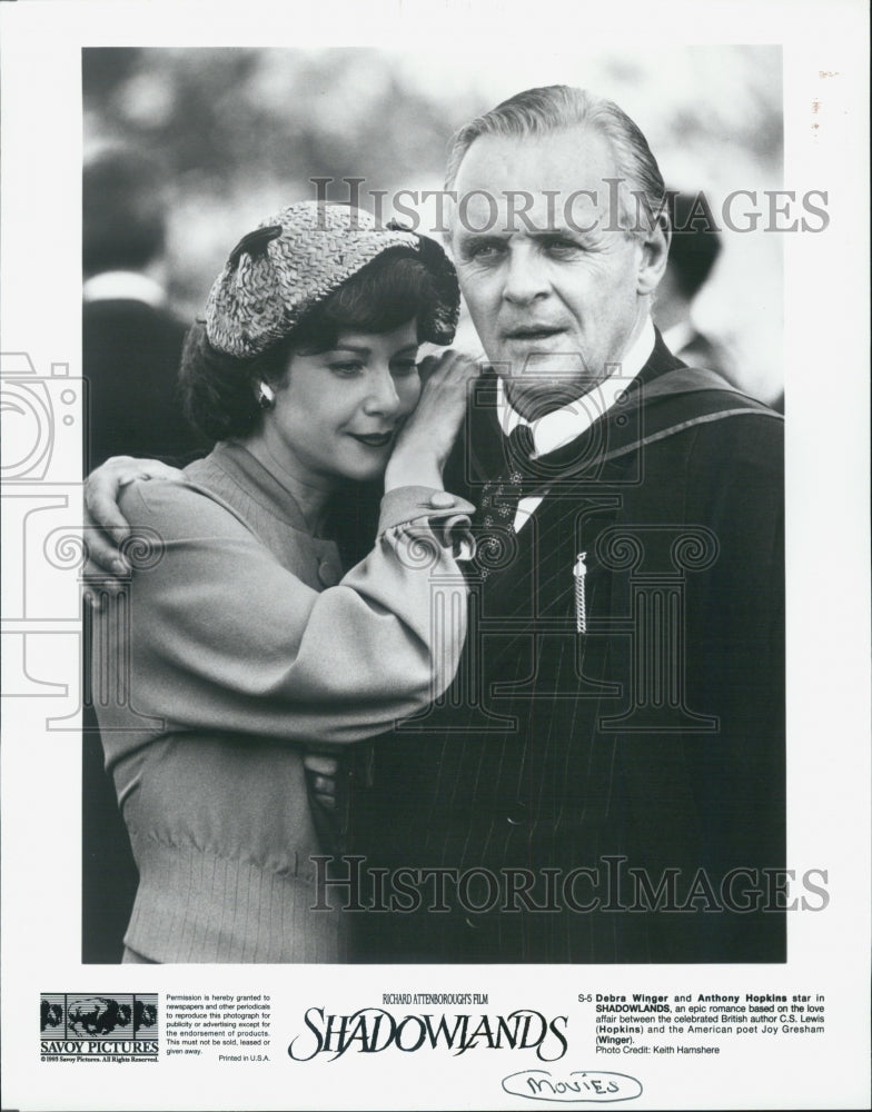 1993 Press Photo &quot;Shadowlands&quot; - Historic Images