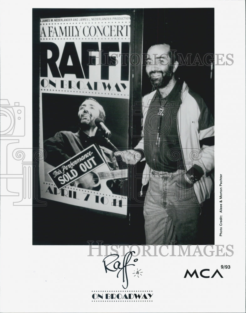 1996 Press Photo Raffi - Historic Images