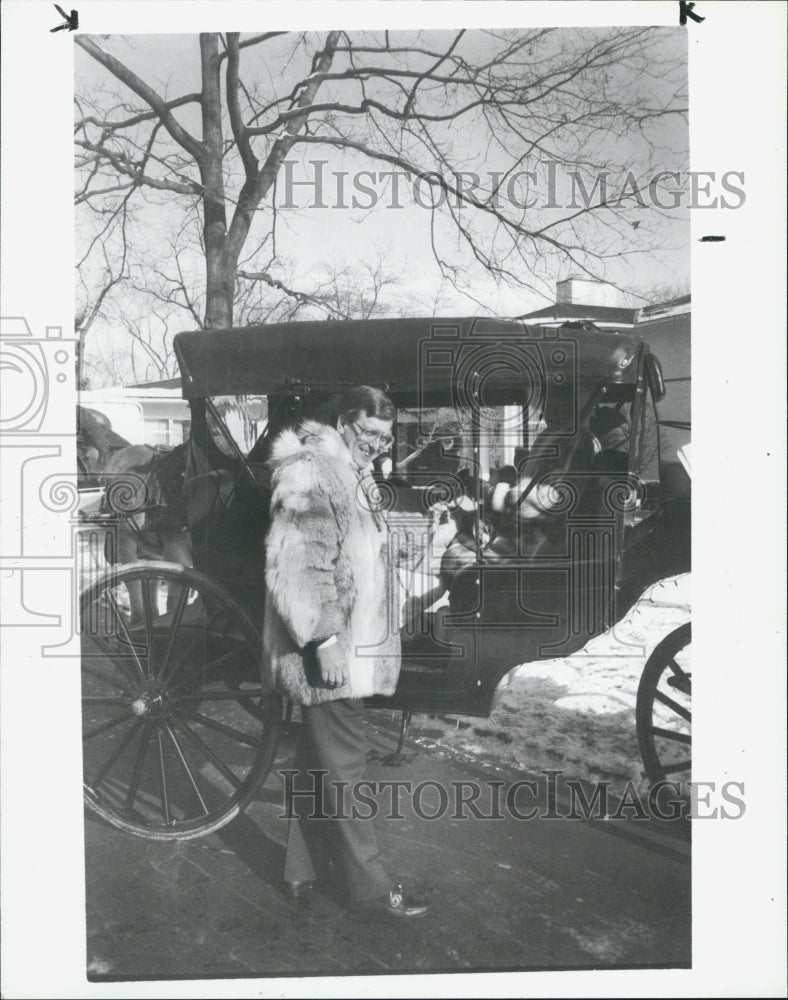 1988 Press Photo Horse Drawn Carriage - Historic Images