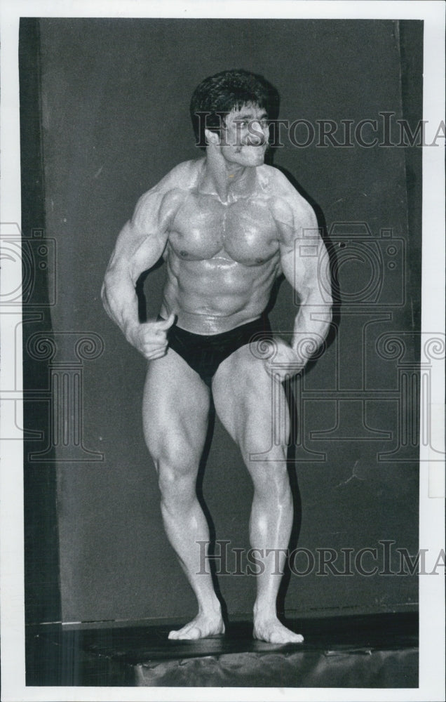 1978 Body Building Champion Bob Saad - Historic Images