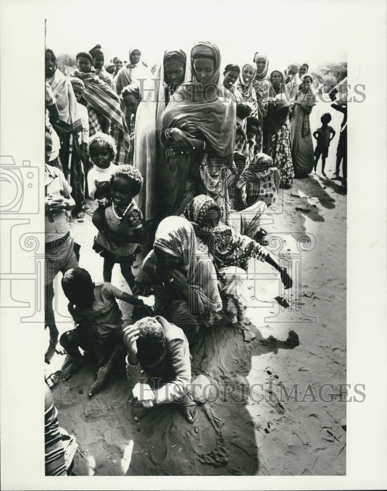 1981 Press Photo Somalian People - Historic Images