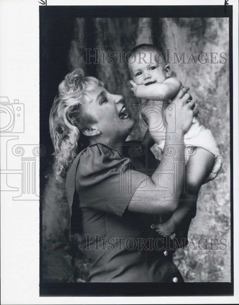 1991 Press Photo Baby - Historic Images