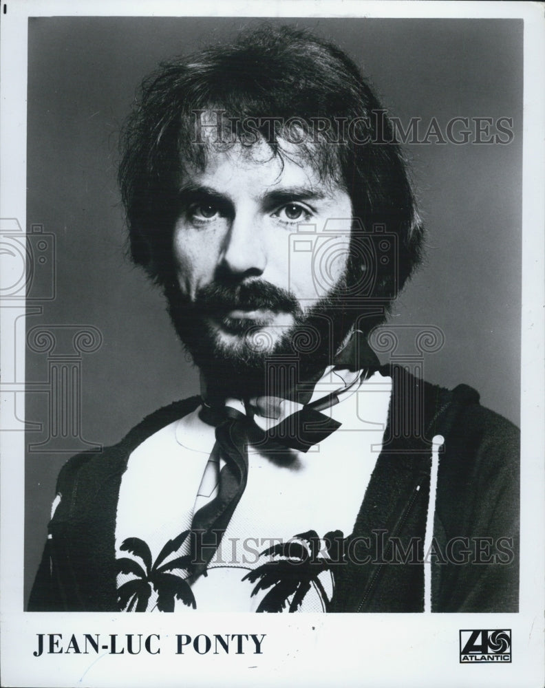 1983 Press Photo Jean-Luc Ponty violinist - Historic Images