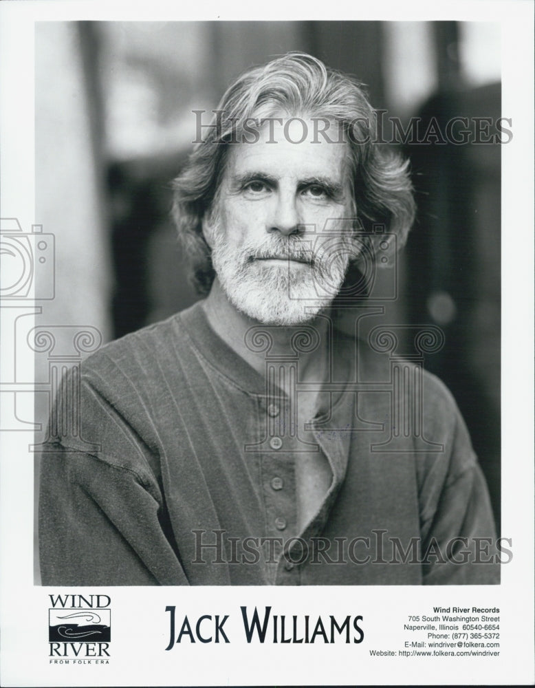 1999 Press Photo Jack Williams entertainer - Historic Images