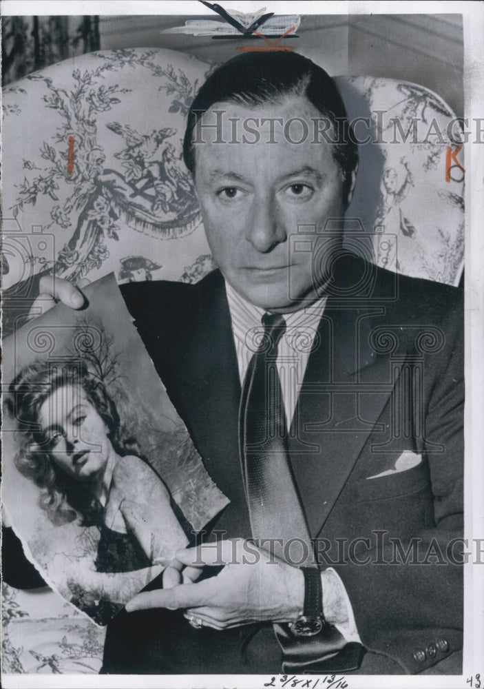 1956 Actor George Jessel - Historic Images