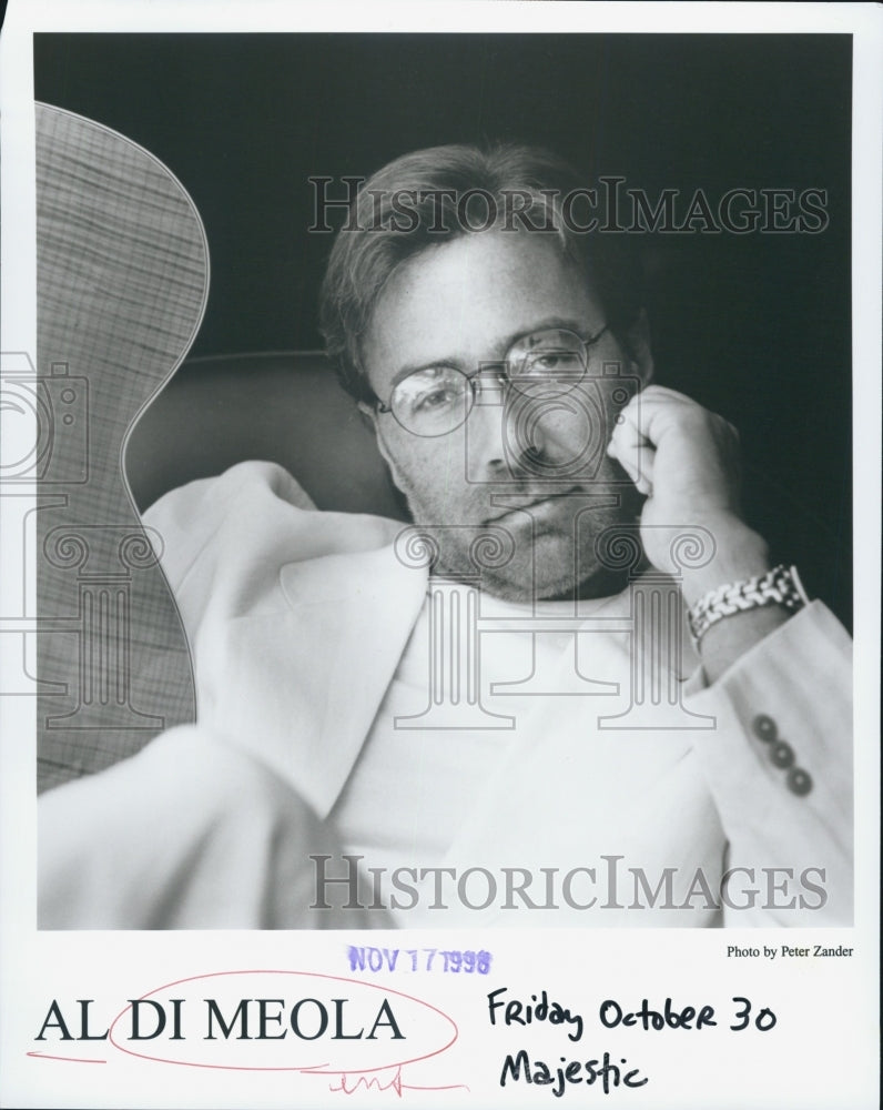 1998 Press Photo Musician Al Di Meola - Historic Images