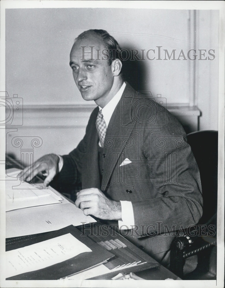 1937 James Roosevelt Son Franklin D. Roosevelt - Historic Images