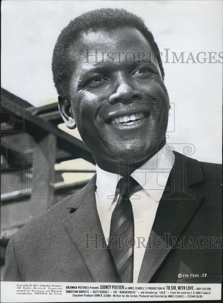 1967 Sidney Poitier - Historic Images