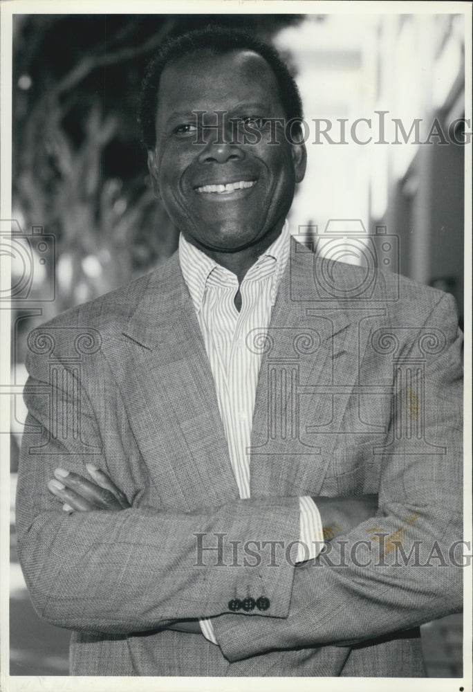 1991 Press Photo Sidney Poitier in &quot;Separate But Equal&quot; - Historic Images