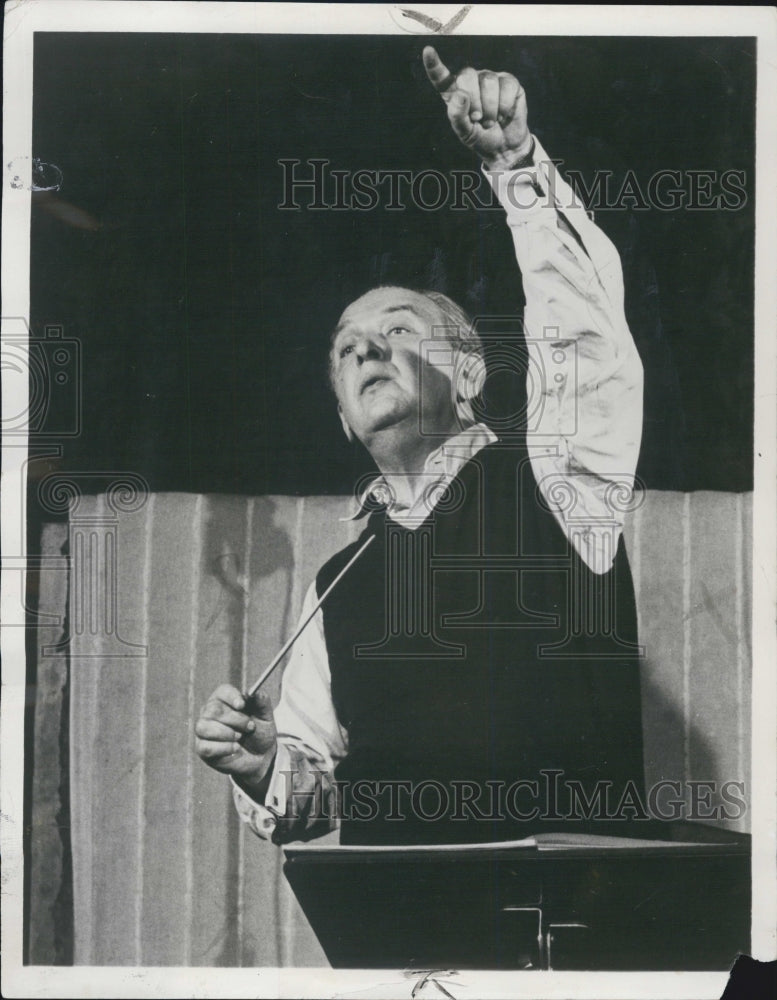 1955 Press Photo Frank Reiner Orchestra - Historic Images