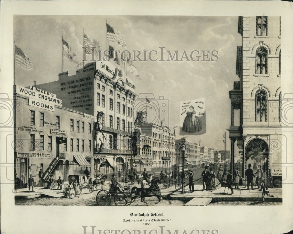 1900 Press Photo Randolph Street Museum Col. J.H. Woods - RSG56205 - Historic Images