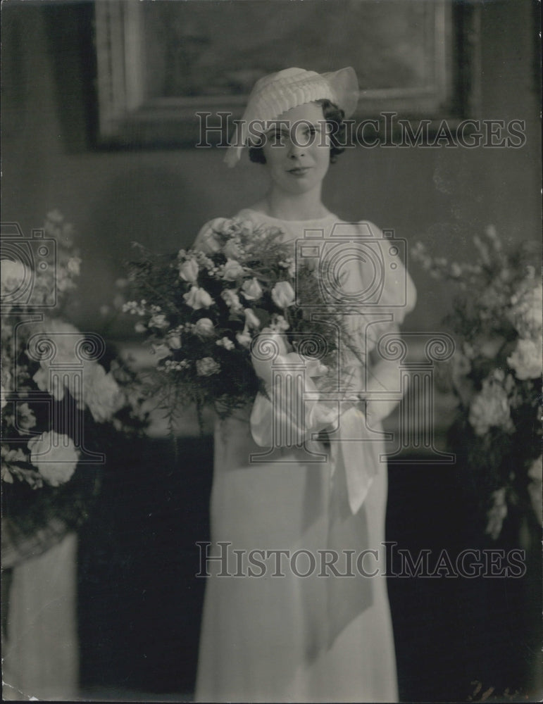 1933 Mrs. William Martin Heston/Detroit Society/Socialite - Historic Images