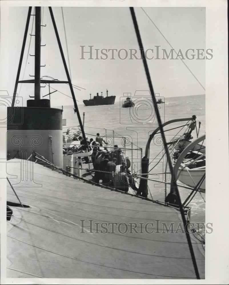 1981 Press Photo Liberty Ship George Washington - Historic Images