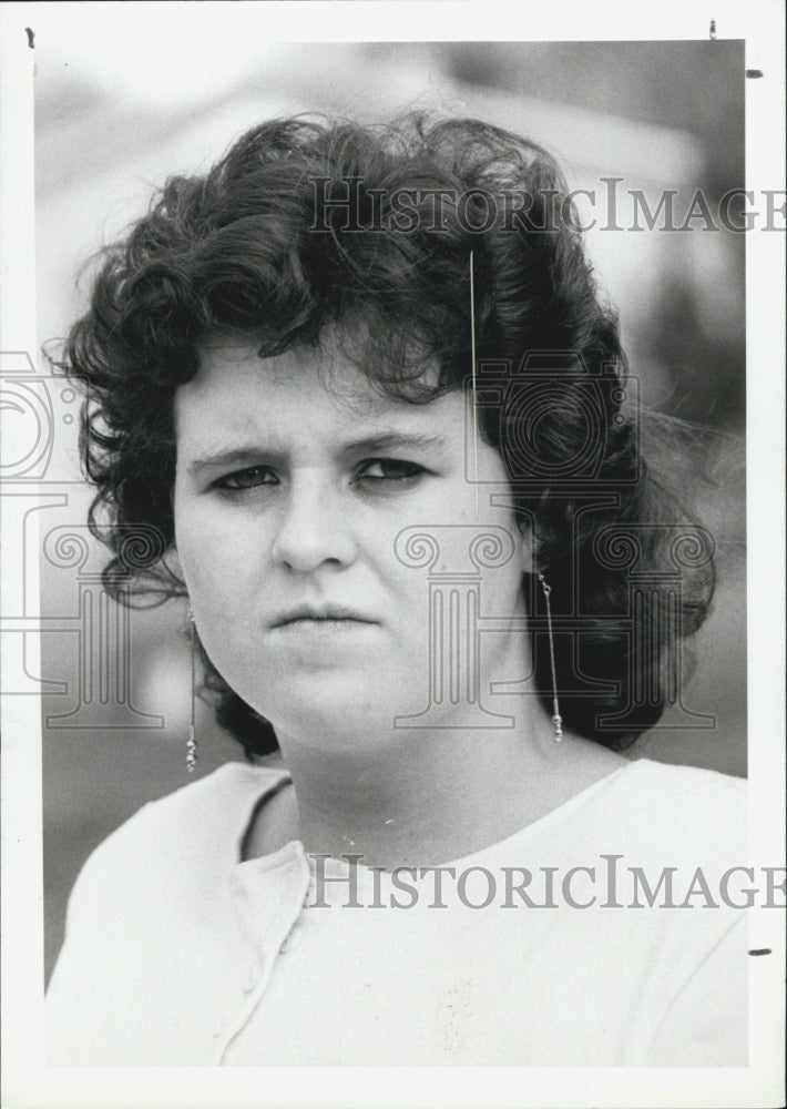 1987 Press Photo Teresia Knowles - Historic Images