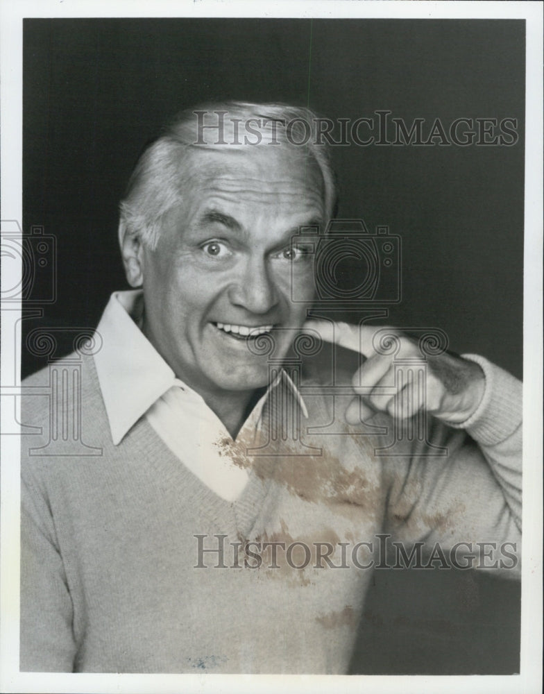 1982 Press Photo Ted Knight in "Too Close for Comfort" - Historic Images