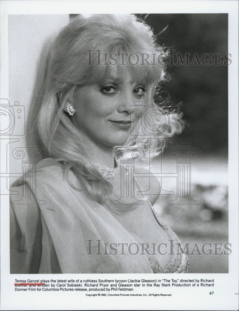 1982 Press Photo Teresa Ganzel in &quot;The Toy&quot; - Historic Images