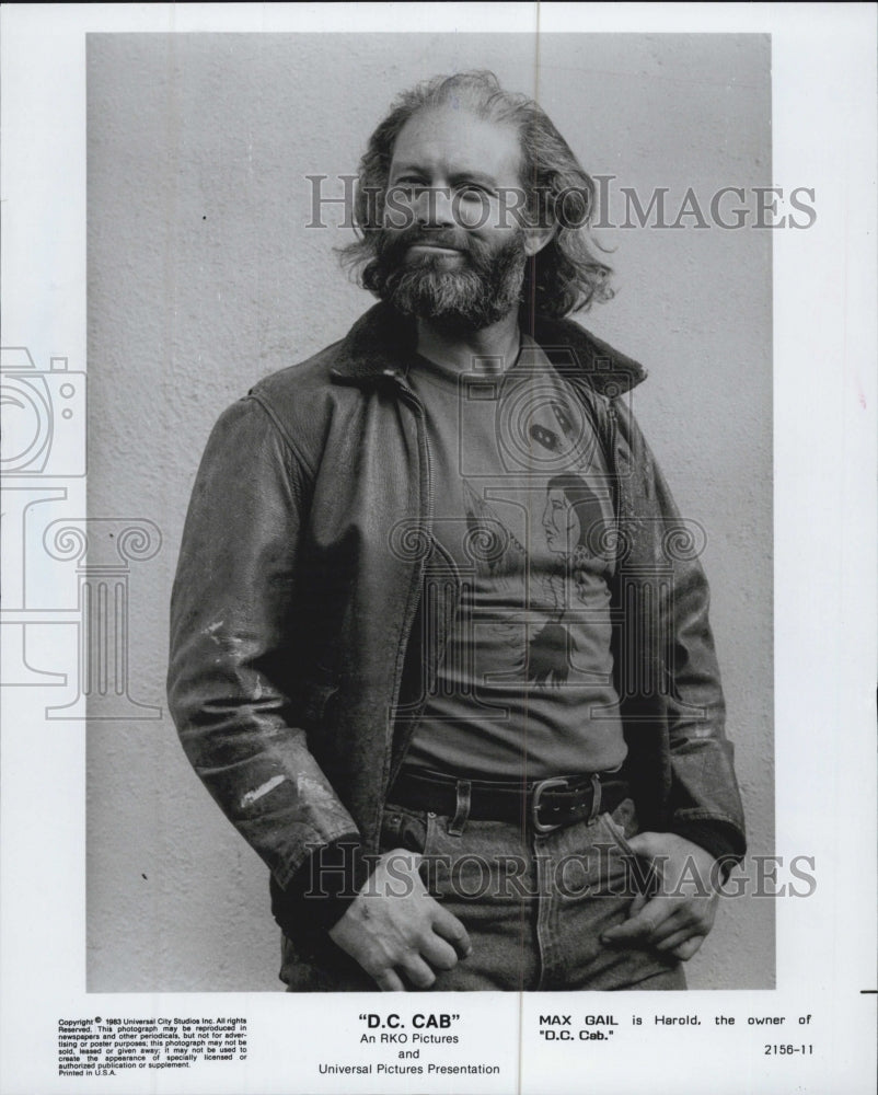 1984 Press Photo Max Gail D.C. Cab Harold - Historic Images