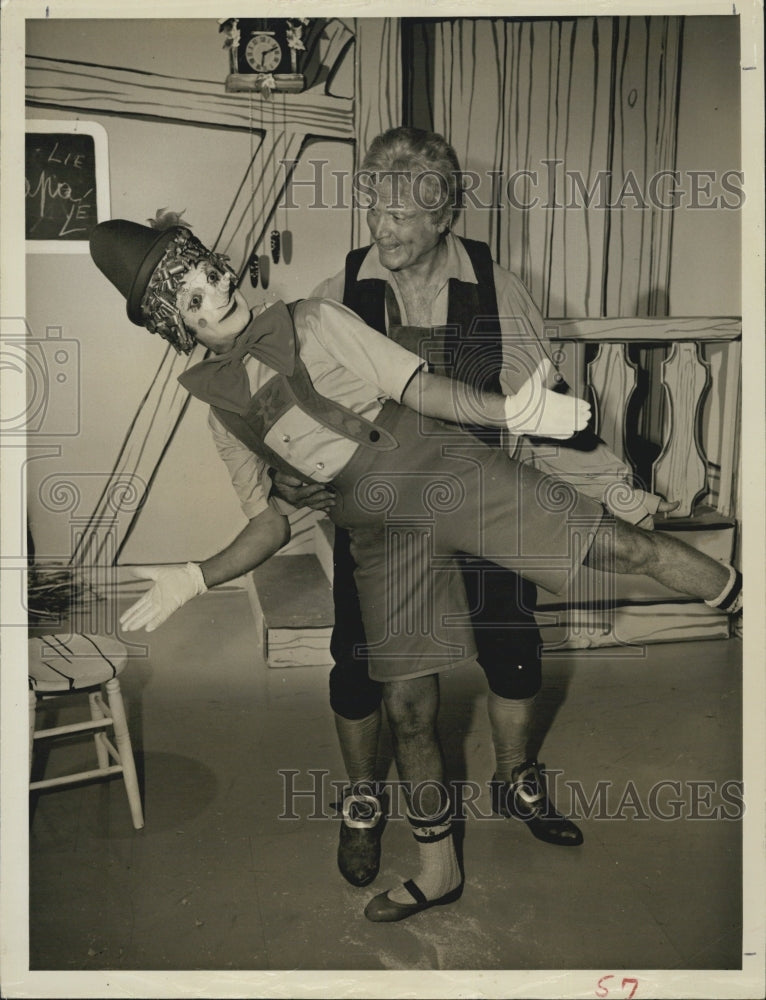 1965 French Pantomimist Marcel Marceau Red Skelton - Historic Images