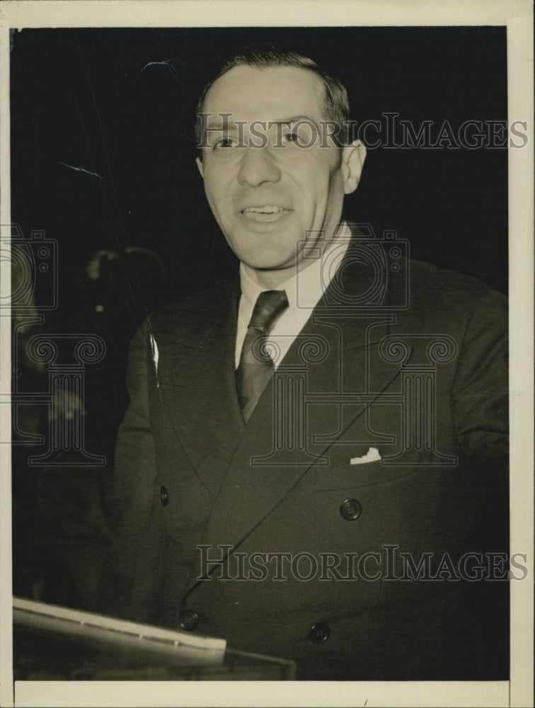 1941 Press Photo Representative Vito Marcantonio American Peace Mobilization - Historic Images