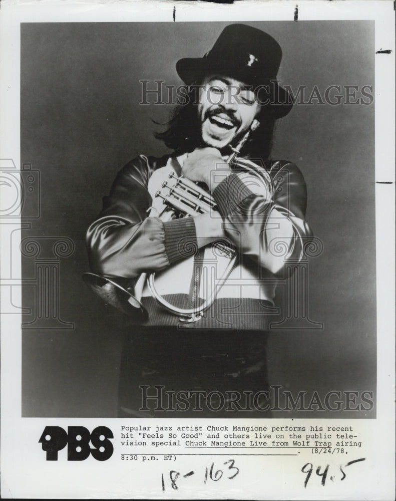 1978 Chuck Mangione "Feels So Good" Wolf Trap - Historic Images