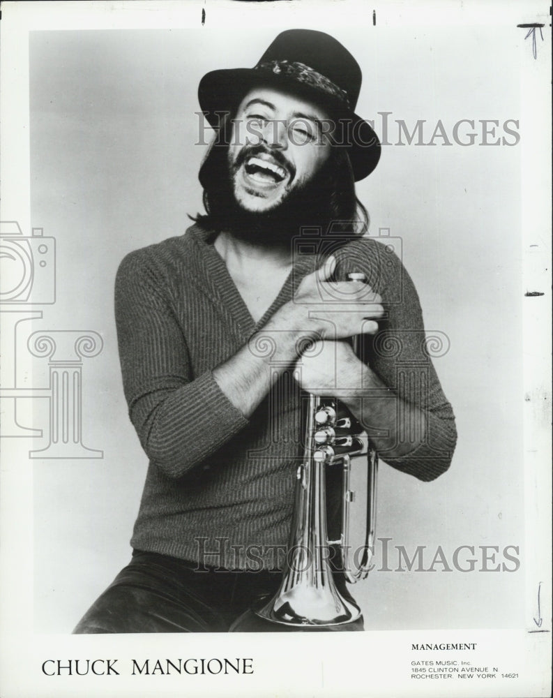 1987 Press Photo Chuck Mangione Musician - Historic Images