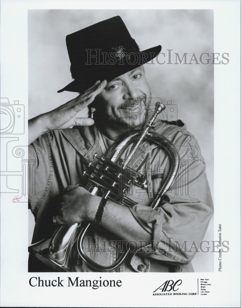 1988 Press Photo Chuck Mangione Musician - Historic Images